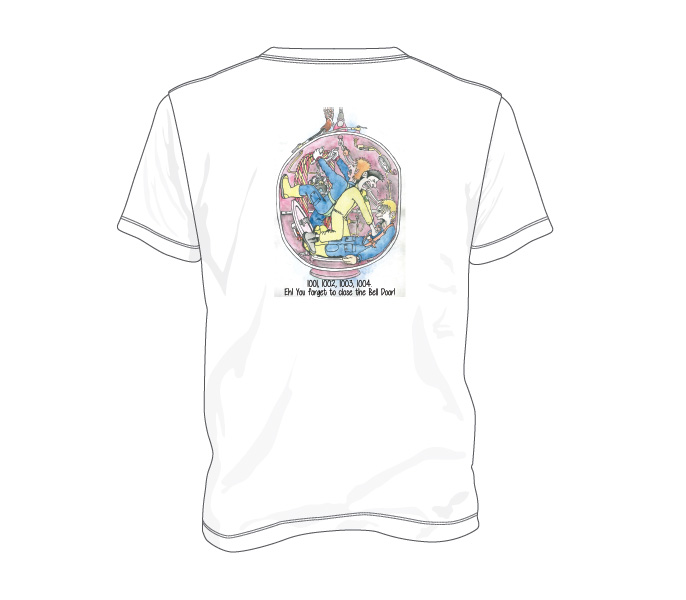 Diver Medic Technician - Cotton T-shirt (Design 3)